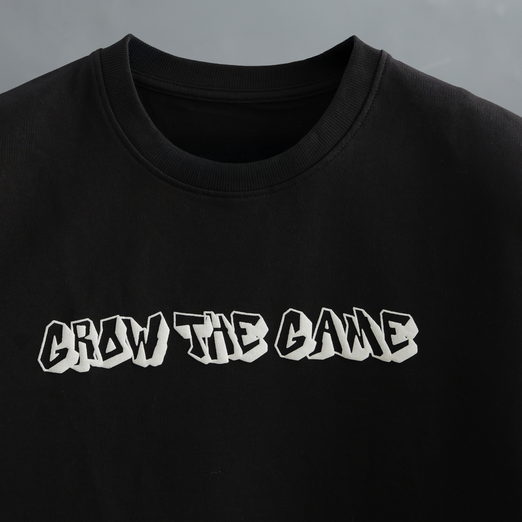Hall of Fame oversized T-shirt Black