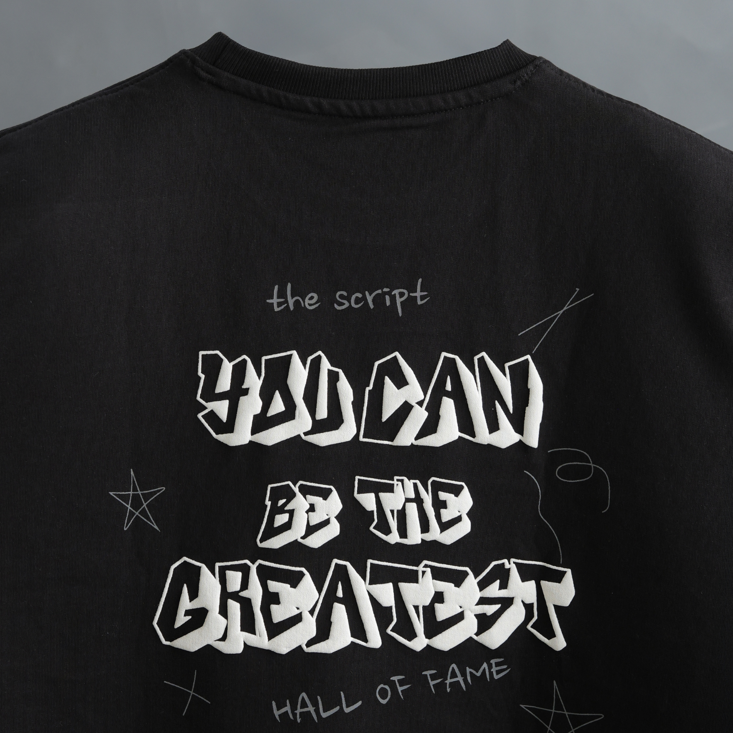 Hall of Fame oversized T-shirt Black