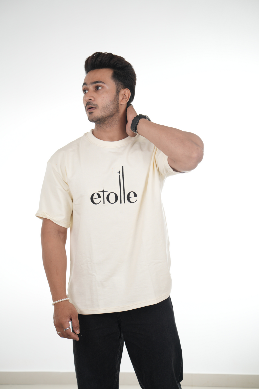 Money Maker Oversized T-shirt Cream