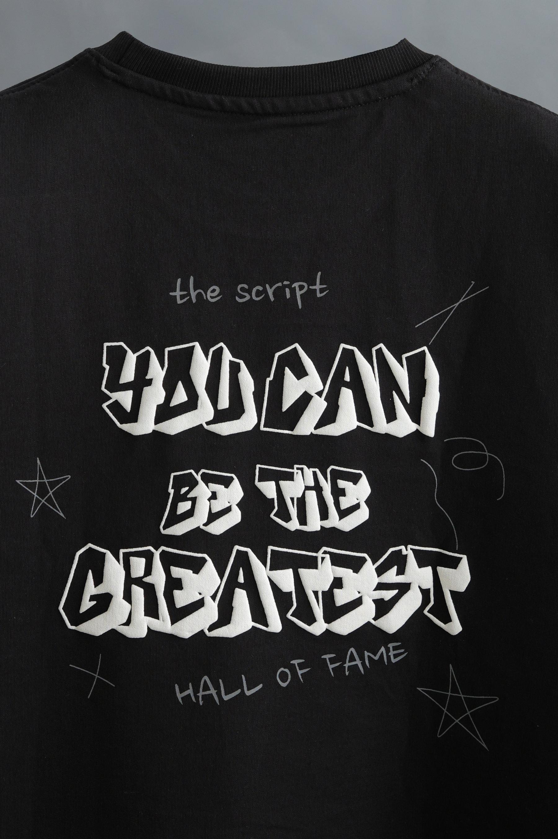 Hall of Fame oversized T-shirt Black