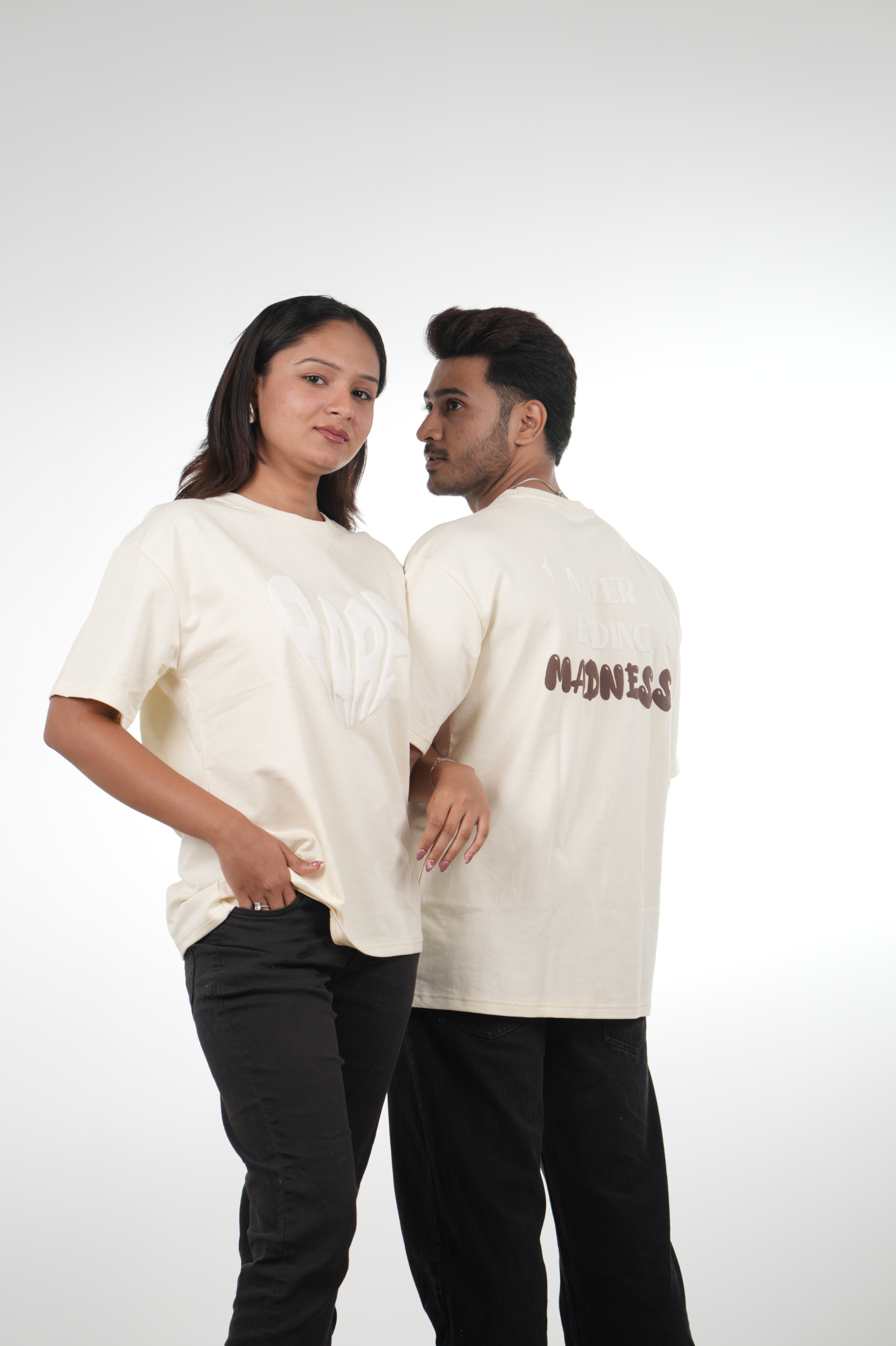 Rare Oversized T-shirt Cream