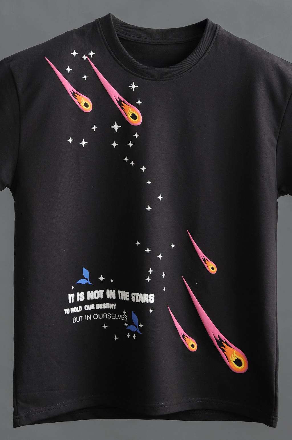 Shooting Star Oversized T-shirt Black